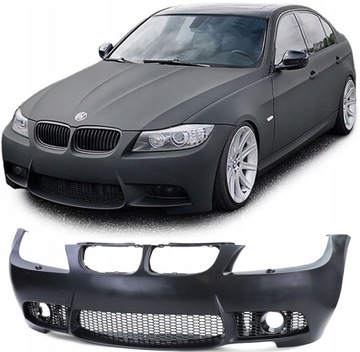 БАМПЕР ПЕРЕД BMW E90 E91 M3 LOOK PRE LCI КОМПЛЕКТ