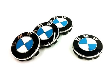 KAPSLE КОВПАЧКИ BMW NA ДИСКИ ALUДИСКИ 56MM 4 ШТУКИ НОВІ