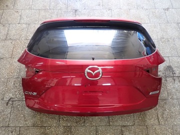 КРЫШКА БАГАЖНИКА БАГАЖНИК MAZDA CX-5 II ЄВРОПА 46V SOUL RED CRYSTAL METALLIC