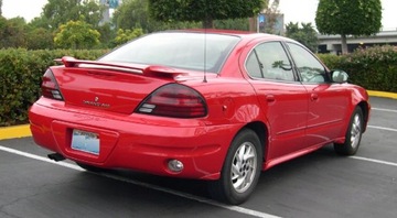 PONTIAC GRAND AM 5 V 98-05 БАМПЕР ЗАДНИЙ КОМПЛЕКТНЫЙ