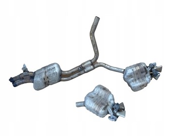 AUDI A8 4H D4 ВЫХЛОПНАЯ ГЛУШИТЕЛЬ W12 6.3 4H0253611E