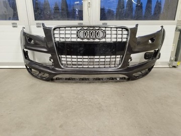 БАМПЕР ПЕРЕДНИЙ AUDI Q7 S-LINE 4L0807437L ПАРКТРОНИК SPR