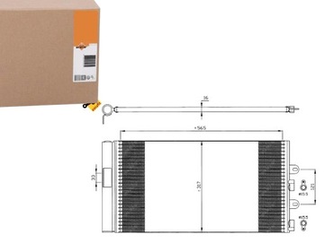 КОНДЕНСАТОР NRF 51712975 51763472 43081 082036N