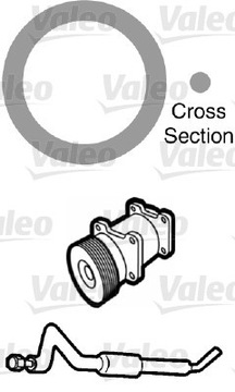 КОМПЛЕКТ ПРОКЛАДОК SEAT (X20) VALEO 509755 УПЛОТНИТЕЛЬ, ТРУБКА ЖИДКОСТИ