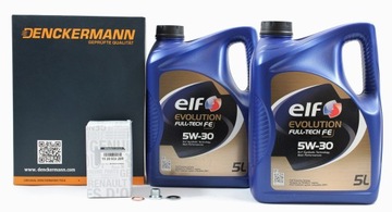 FILTY + МАСЛО ELF EVO FE 5W30 MASTER III 2.3DCI