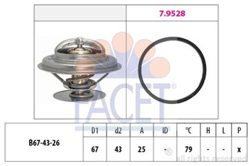 ТЕРМОСТАТ FACET 78333