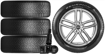 НОВЫЕ ШЕСТЕРНИ ЗИМА KIA SORENTO PIRELLI 235/65R17+TPMS