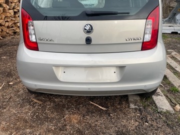 SKODA CITIGO 5D БАМПЕР ЗАД ЗАДНИЙ LR7L