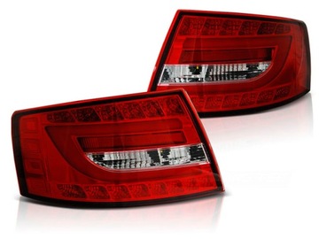 ФОНАРИ DIODOWE НОВЫЕ AUDI A6 C6 04-08 R-W LED (СВЕТОДИОД ) 7PIN