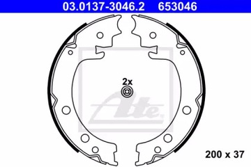 КОМПЛЕКТ КОЛОДОК ТОРМОЗНЫХ SUZUKI ATE