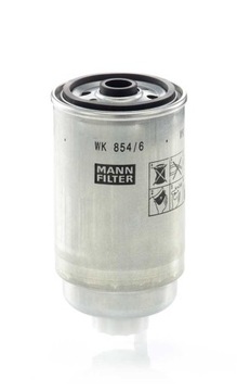 MANN FILTER ФИЛЬТР ТОПЛИВА FIAT 1,9/2,8JTD WK 854/6