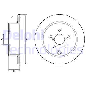 ДИСК HAM.TYL SUBARU FORESTER 05-