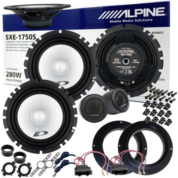 ДИНАМИКИ ALPINE ПРОСТАВКИ DO VW GOLF V JETTA V SKODA OCTAVIA II VW CADDY