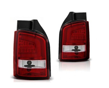 ФОНАРІ ЗАДНЄ DIODOWE VW T5 03-09 RED WHITE LED (СВІТЛОДІОД) BAR