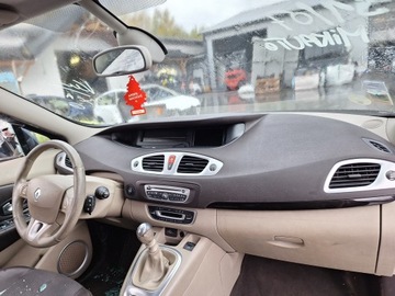 RENAULT SCENIC 3 III AIRBAG ПОДУШКИ ТОРПЕДО КОНСОЛЬ KOKPIT BRĄZ BRĄZOWA