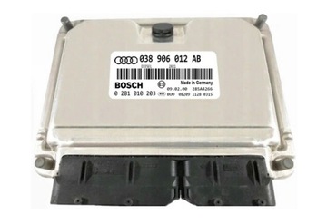 КОМПЬЮТЕР ECU AUDI 038906012AB 0281010203 IMMO OFF