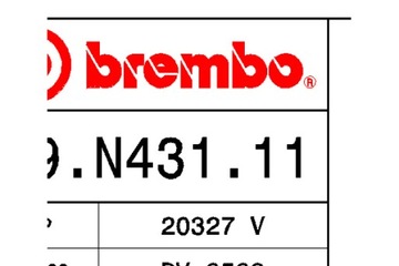 BREMBO ДИСКИ ТОРМОЗНЫЕ ТОРМОЗНЫЕ 2 ШТУКИ. ПЕРЕД TOYOTA VENZA 2.7 3.5 11.08-11.16