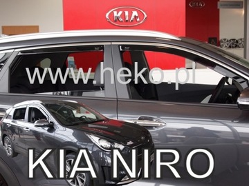 ОБТЕКАТЕЛИ HEKO KIA NIRO 5D 2016 - 2022 4 ШТУКИ