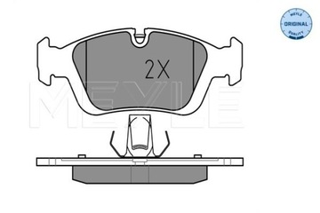 MEYLE КОЛОДКИ HAM. BMW P. E36 316-325 09/90-2000