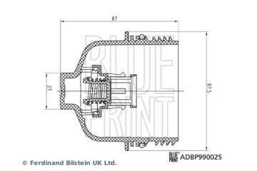 КОРПУС ФИЛЬТРА МАСЛА ADBP990025