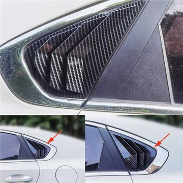 WYKOŃCZENIOWE ДЛЯ KIA FORTE K3 2019-2022 CAR STYLING ЖАЛЮЗИ VENT UDEKORUJ