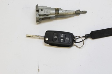 VW SHARAN 7N ЗАМОК ЗАЖИГАНИЯ КЛЮЧ 7N0837202K 434MHZ