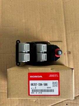 ПАНЕЛЬ ПЕРЕКЛЮЧАТЕЛЬ УПРАВЛЕНИЯ СТЕКЛА HONDA CR-V 2002 - 2006 OEM 06357-S9A-506