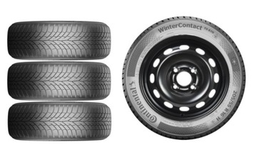 ШЕСТЕРНИ ЗИМА FIAT GRANDE PUNTO 185/65R15 CONTINENTAL