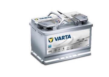 VARTA АККУМУЛЯТОР 12V 70AH/760A L- 278X175X190 SILVER DYNAMIC AGM