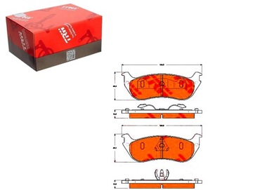TRW КОЛОДКИ HAM. FORD T. EXPLORER 4,0-4,6 4WD 96-05