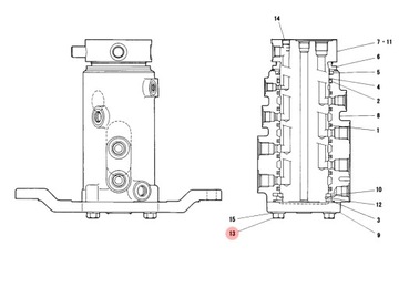 БОЛТ T1100051030 TAKEUCHI TL8 TL26 TB175 TB290