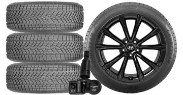 НОВЫЕ ШЕСТЕРНИ ЗИМА HYUNDAI GRAND SANTA FE GOODYEAR 235/60R18+TPMS