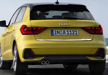 AUDI A1 SPORTBACK 18+ НАКЛАДКА ХРОМ КРЫШКА ТЮНИНГ 4