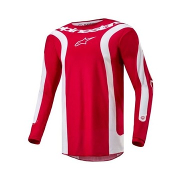 Bluza cross quad ALPINESTARS FLUID RED HONDA XXL