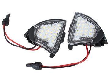 ЛАМПОЧКИ LED (СВЕТОДИОД ) ЗЕРКАЛ DO VW GOLF V VI PASSAT B5 B6