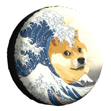 DOGECOIN WAVE KANAGAWA КОЛПАК ZAPASOWY УНИВЕРСАЛЬНИЙ