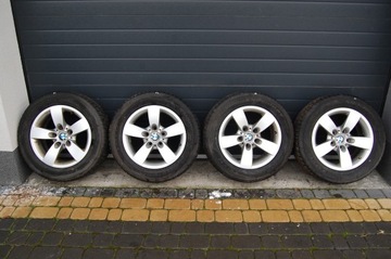 ШЕСТЕРНИ BMW E60 122 STYLE 16X7J ET20 CONTINENTAL ЗИМА 225/55R16 *F/V*