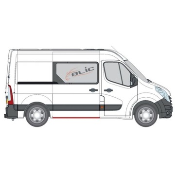 BLIC D6892E ПОРОГ ЗАД P (МОДЕЛЬ КОРОТКИЙ) ПОДХОДИТ DO: NISSAN NV400, OPEL MOVANO