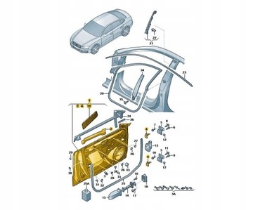 AUDI OE 8T8831052C НОВЫЕ ДВЕРЬ ПРАВОЕ ПЕРЕДНЯЯ A4 B8