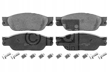 КОЛОДКИ ТОРМОЗНЫЕ JAGUAR S-TYPE 99-08