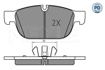 КОЛОДКИ HAM. VOLVO P. S90- V90- XC60- XC90 1.5- 2.0 14-