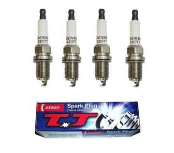 SWIECA ZAPLONOWA TWIN TIP DENSO K20TT КОМПЛЕКТ 4 ШТУКИ