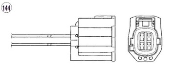 NGK ЗОНД ЛЯМБДА MAZDA 3 2,0 04- / НОВЫЙ INDEKS: OZA816-EE6