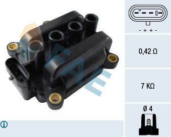 FAE 80287 КАТУШКА ЗАЖИГАНИЯ