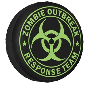 Zombie Outbreak Spare Tire Cover Universal Fit for