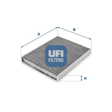 ФИЛЬТР, ВЕНТИЛЯЦИЯ СТОРОНЫ ПАССАЖИРА UFI 54.103.00