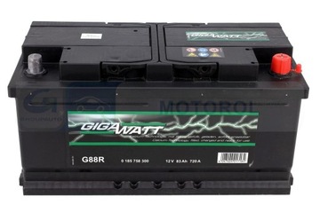 АККУМУЛЯТОР 83AH 720A GIGAWATT P+ BOSCH 0185758300/BOA