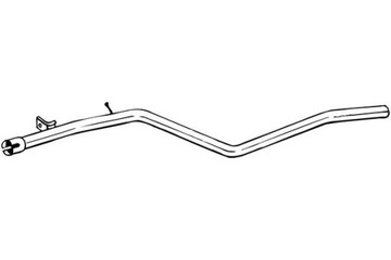 BOSAL ТРУБА ВЫХЛОПНАЯ СЕРЕДИНА DACIA DUSTER RENAULT DUSTER 1.5D 04.10-