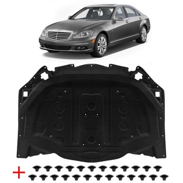 MERCEDES S-CLASS W221 СЕДАН 2006-2013 ШУМОИЗОЛЯЦИЯ КАПОТА 2216820026