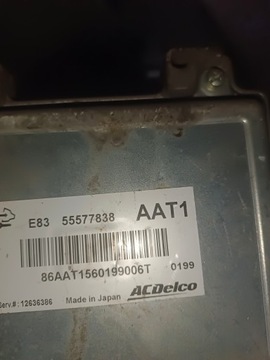 КОМПЬЮТЕР ECU OPEL CORSA D 1.2 E83 55577838 AAT1